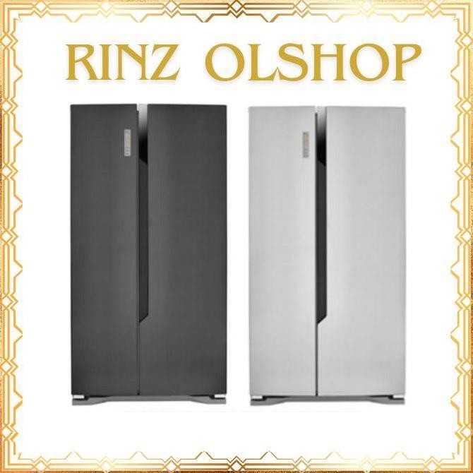Promo KULKAS SIDE BY SIDE 2 DOOR GEA RC-67WS/ KULKAS 2 PINTU PROMO COD