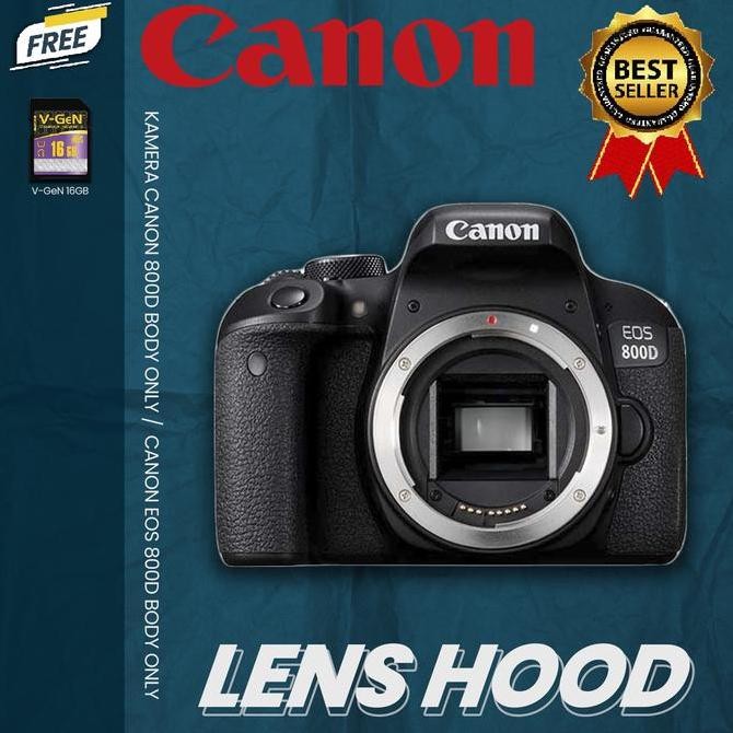 Promo KAMERA CANON 800D BODY ONLY /  CANON EOS 800D BODY ONLY COD