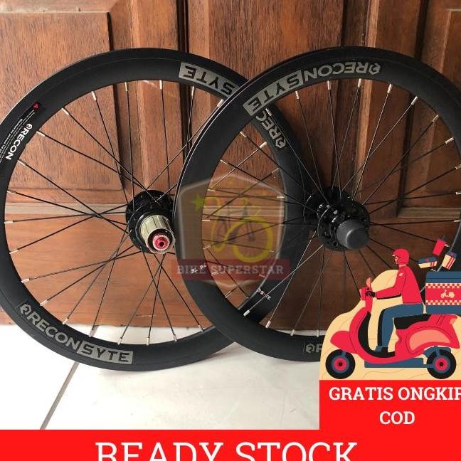 Wheelset Ve Sepeda Lipat 20 406 Syte Recon 6 Bearing Suara