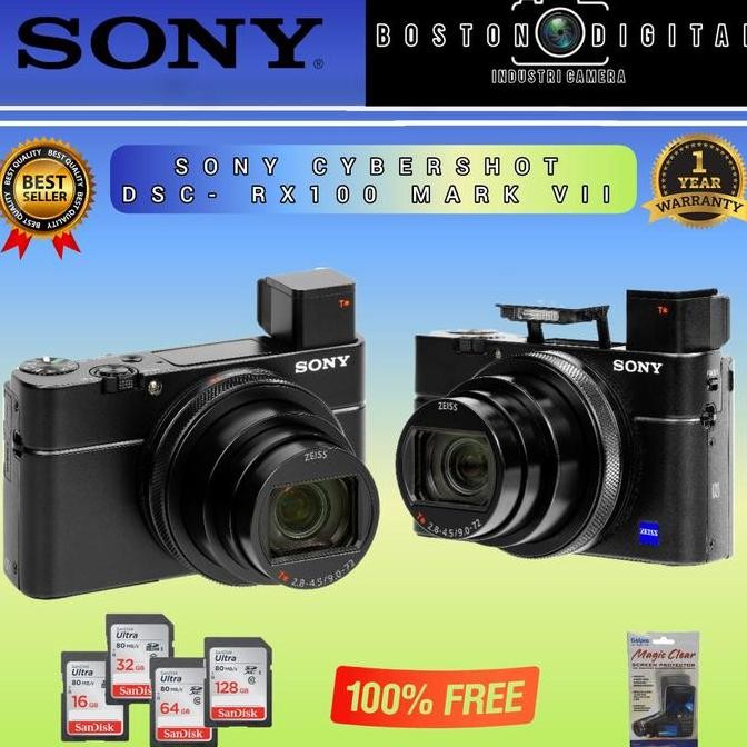 Promo SONY CYBERSHOT DSC-RX100 VII / CAMERA DIGITAL SONY DSC-RX100 MARK VII / RX100 MARK VII COD