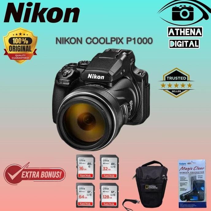 Promo NIKON COOLPIX P1000 / KAMERA NIKON P1000 / NIKON P1000 COD