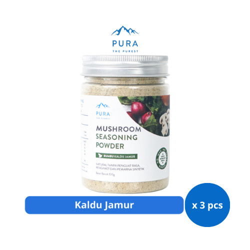 

PURA Kaldu Jamur 100gr x 3 pcs