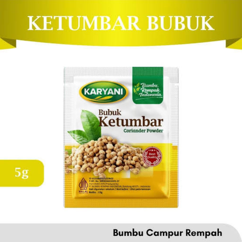 

Bumbu ketumbar harga persatuan