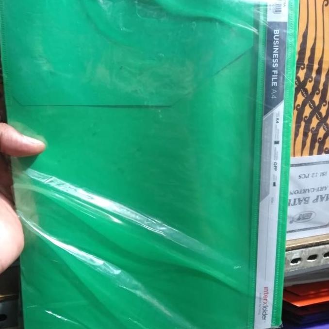 

Stok Terbatas Inter X Folder Business File A4 Hijau Isi 12 Pcs - Organizer Dokumen