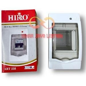 Box Mcb 3 Group Tutup Hiro Box Mcb 1-3 Group Tutup Box Mcb 1-3 Phase Inbow / Outbow Original