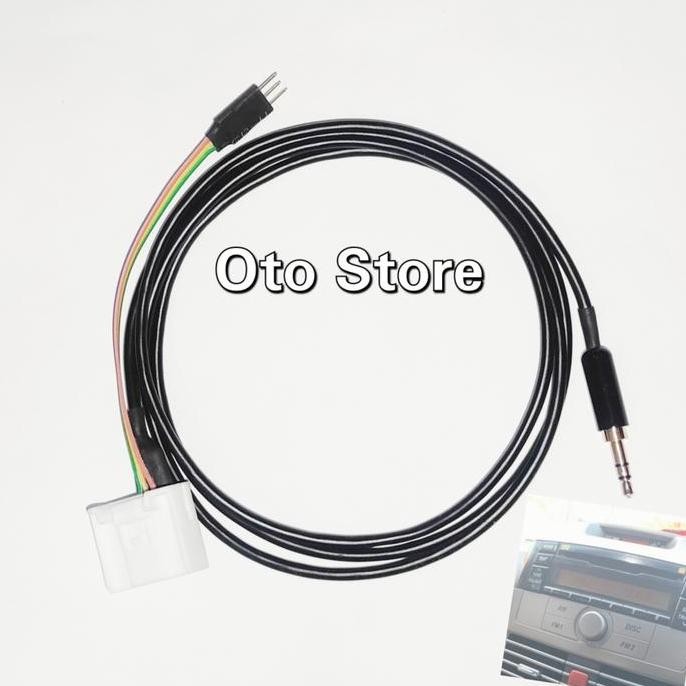 siap kirim kabel aux terios rush audio mobil original