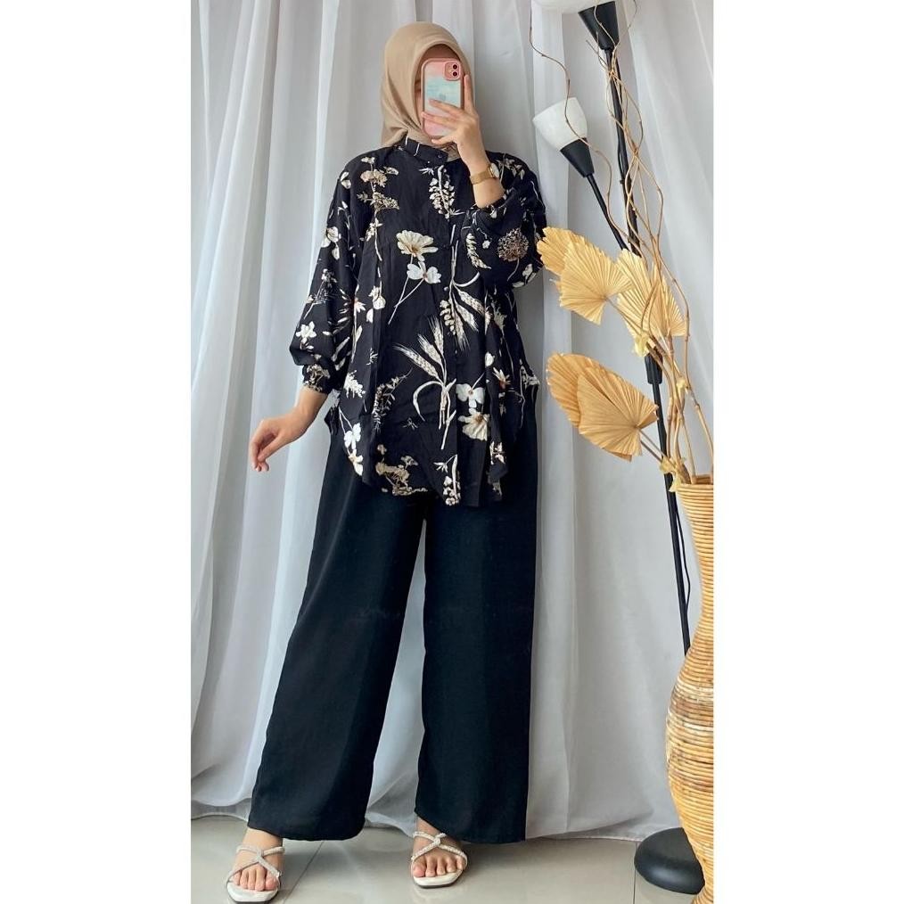 JTS One Set Rayon Viral Kekinian Best SellerSetelan Wanita KekinianSetelan WanitaSetelan Rayon Wanit