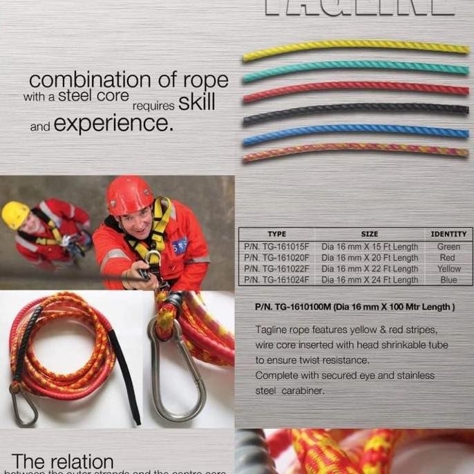 

Tali Tagline Pink Blue 16Mm, 15Ft Co