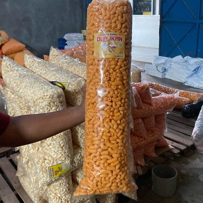 

FF Makaroni Kres bantat 1 Ball Snack 1 kg - Makanan Ringan Pedas - Food Keripik 1kg Cemilan Kripik Kering Crispy