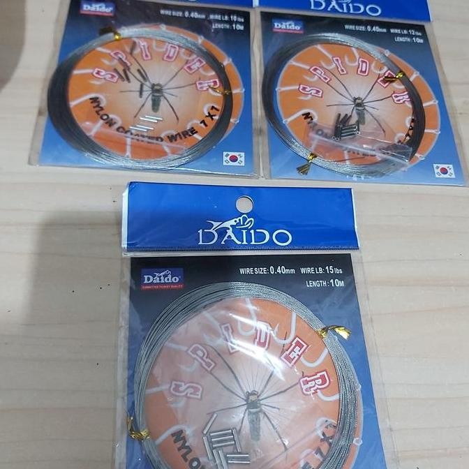 wire neklin 7x7 daido neklin pancing bagus