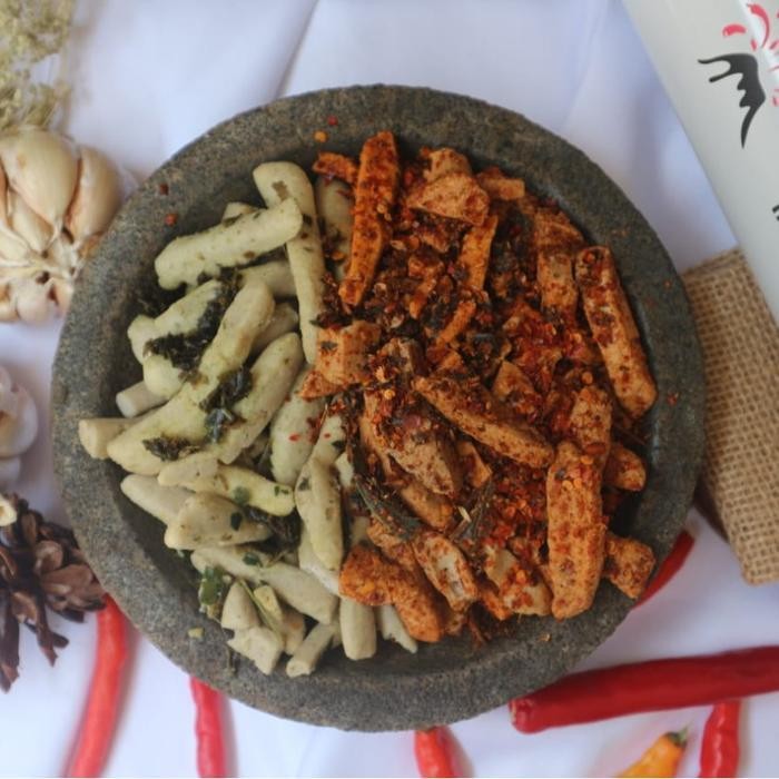 

FF Mang Ade Basreng Bakso Goreng Kemasan 50 gram Keripik Snack Food Pedas Cemilan cemilan basreng