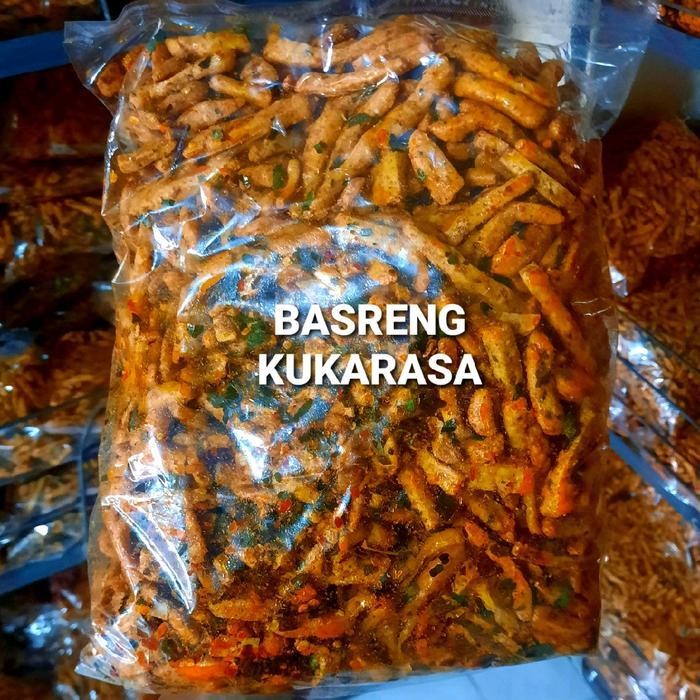 

FF 500 Gram Basreng extra daun jeruk pedas (Kukarasa Snack) Cemilan