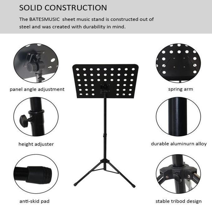 Stand Book Musik Stand Partitur Untuk Buku Musik Music Stand Book
