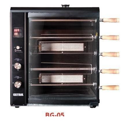 GETRA BG-05 MESIN PANGGANG AYAM SISTEM PUTAR GAS ROTISSERIES / OVEN UNTUK MEMANGGANG AYAM DAN BEBEK 