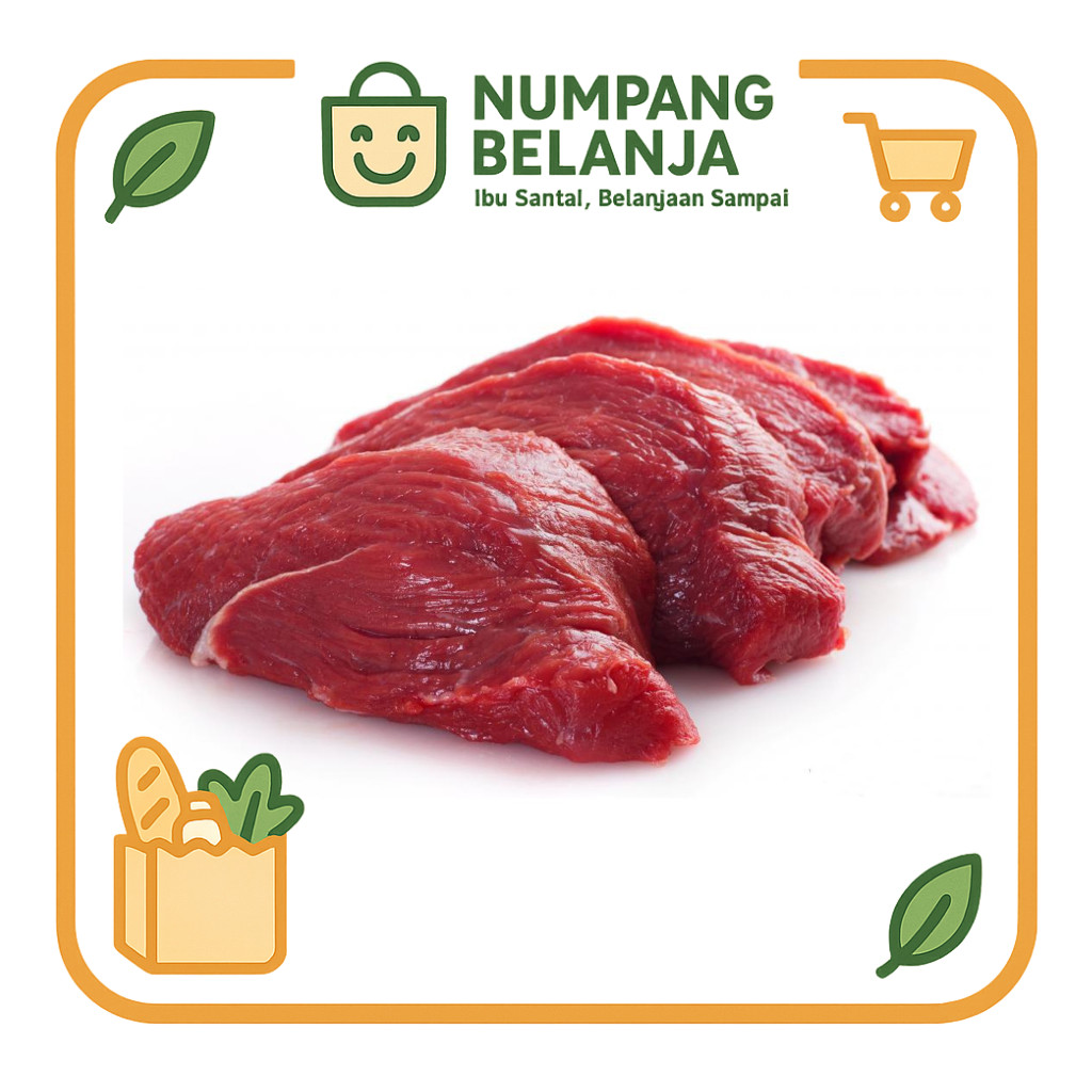 

daging kerbau / buffalo meat fresh [500g]