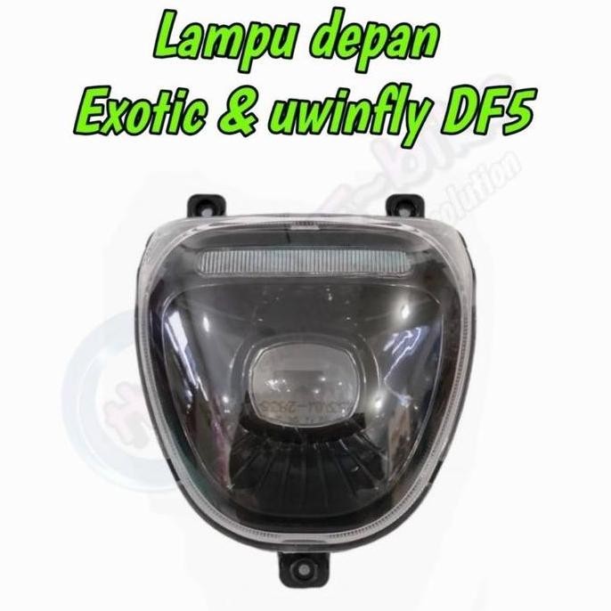 HOT SALE Lampu Depan Sepeda Listrik Exotic - DF5 & Kiso