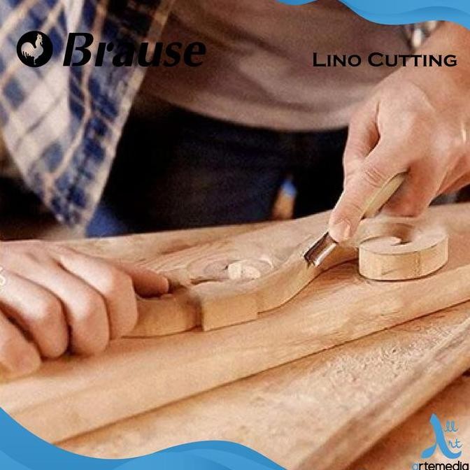 

TERBARU! Pisau Cukil Brause Lino Cutting Nib Wooden Handle Block Printing