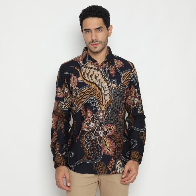 PLATINI KEMEJA BATIK PRIA LENGAN PANJANG KATUN 360