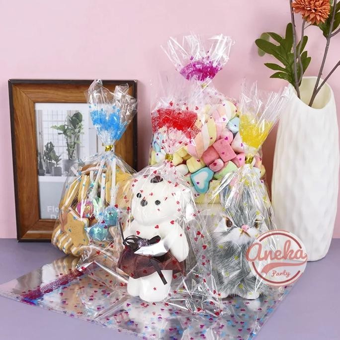 

Best Seller Plastik Snack Motif Bintik / Plastik Parcel Bintik Souvenir / Plastik Bingkisan Ulang Tahun Best Seller