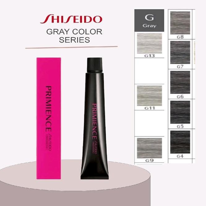 Diskon Shiseido Primience Hair Color Gray Warna Tahan Lama Pewarna Abu-Abu Ready