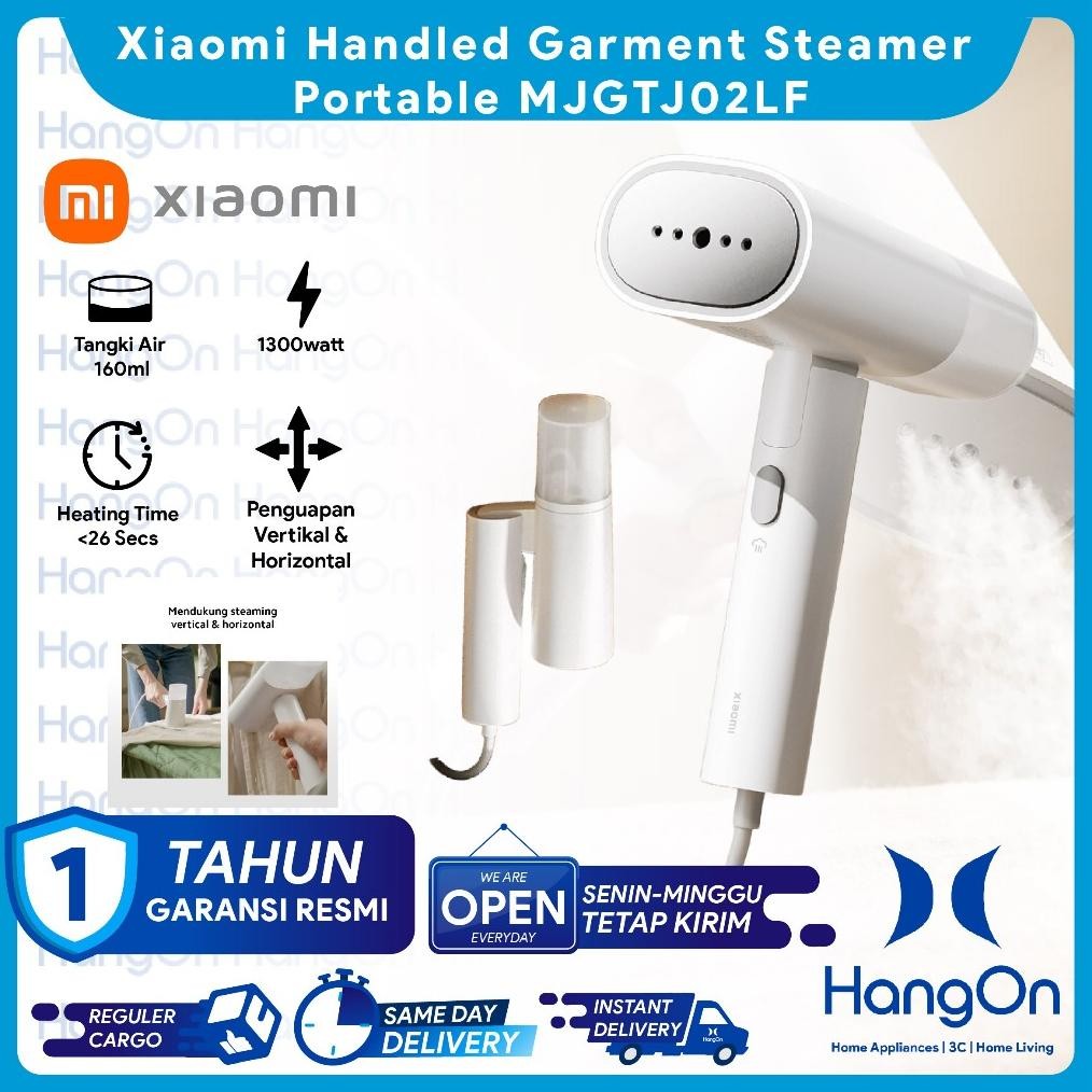 Xiaomi Handled Garment Portable Folded Steamer Setrika Uap Portable