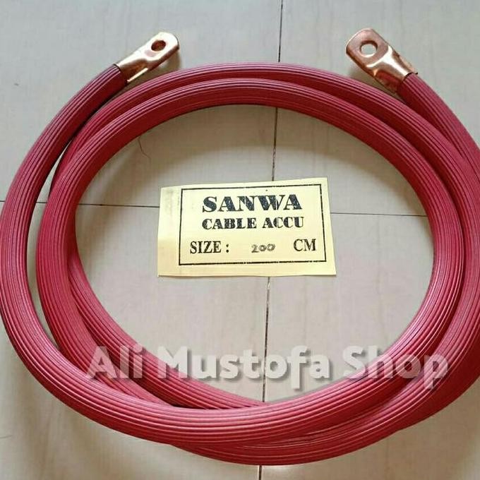 TERBARU - Kabel Aki Mobil Diesel 200cm 24 volt