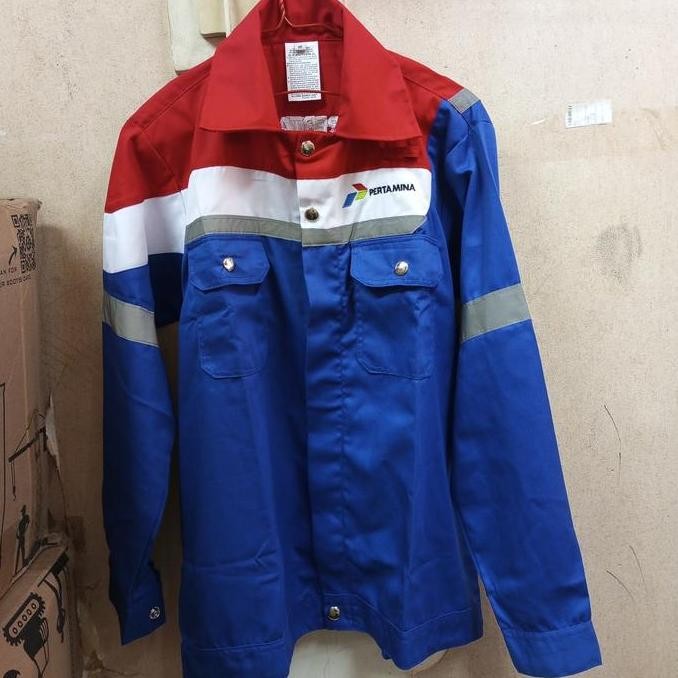 Seragam Atasan Pertamina Nomex / Baju Safety Co