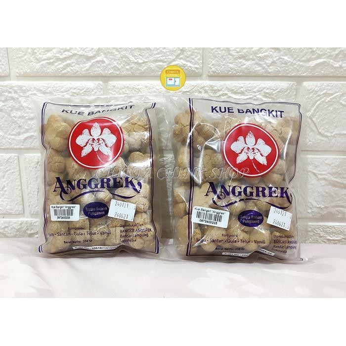 

IX Kue Bangkit Anggrek Kue Jadul Asli Lampung Kemasan 250g