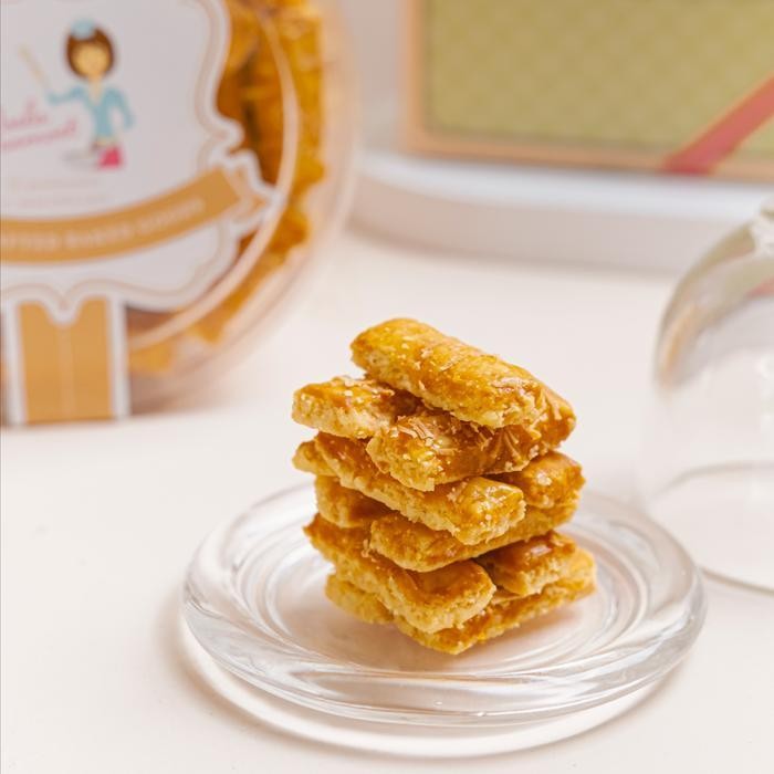 

IX Kue Kastengel Keju Premium Goela Semoet - kue kering cookies kastangel