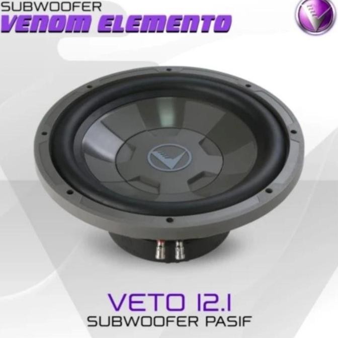 Subwoofer Venom 12 Inch Veto Elemento Orinal Venom