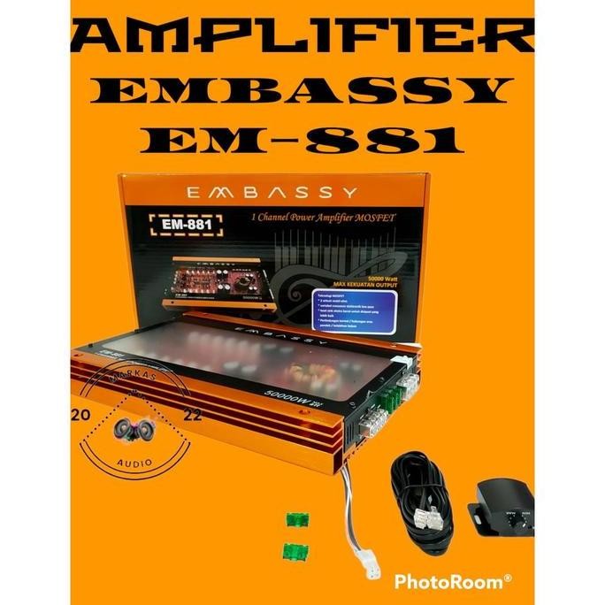 Power monoblock embassy em-881 power monoblok embassy em881