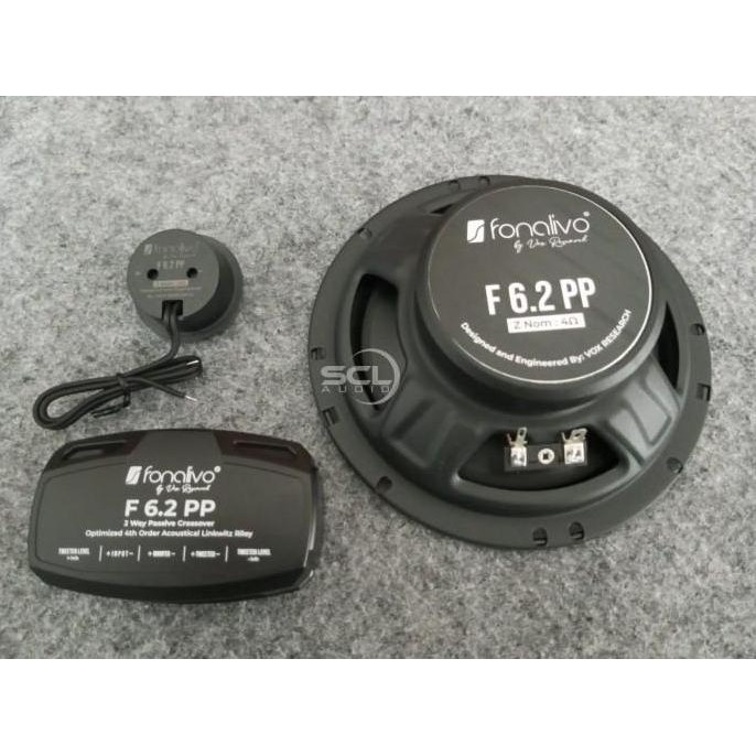 Speaker Fonalivo F 6.2 PP Split 2 Way Component Set by Vox