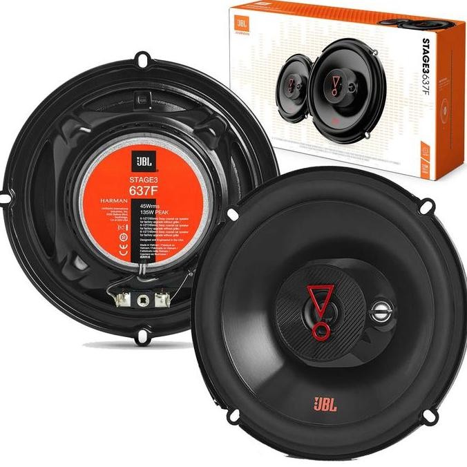 JStage3 627 Speaker Coaxial 6,5 inch 2-Way Stage 3 Pintu Mobil