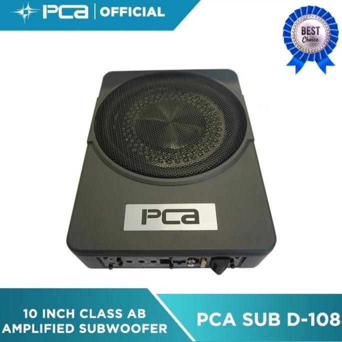 Subwoofer Kolong 10 Inch Aktif Sub Kolong Audio Merk PCA