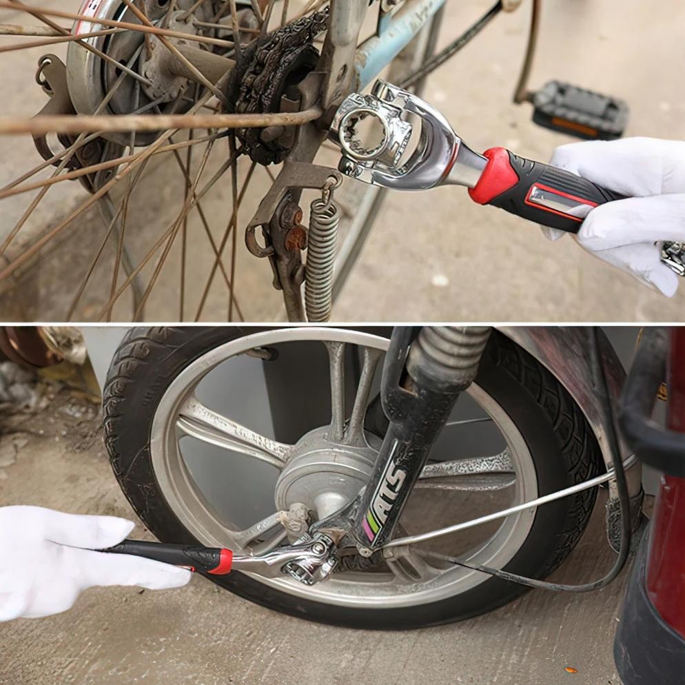 Dolphin Tool Kunci Pas Tiger Wrench 48in1 Socket Multifungsi Kunci Pas Universal 48 In 1