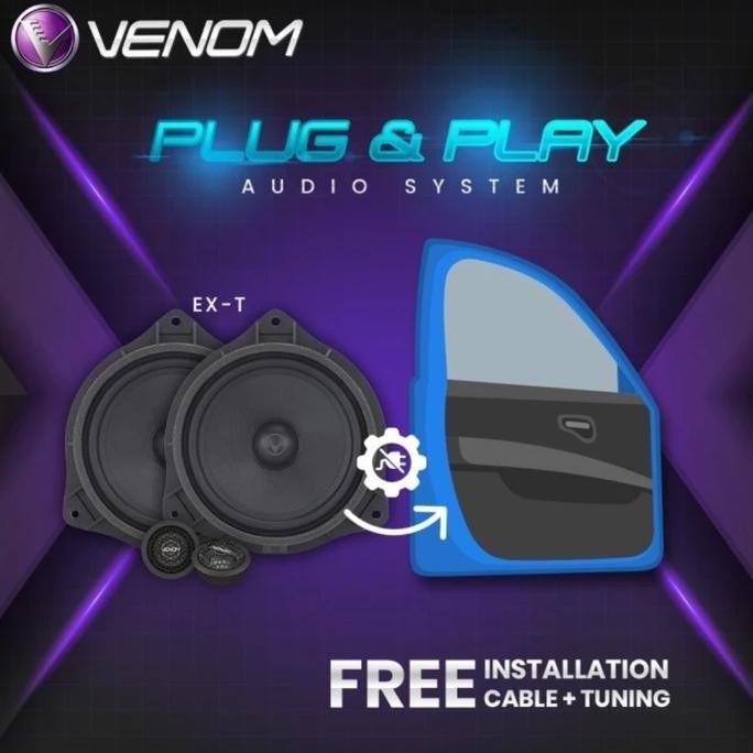 PAKET AUDIO FULL SET SOUND SYSTEM VENOM OEM INNOVA ZENIX ORINAL