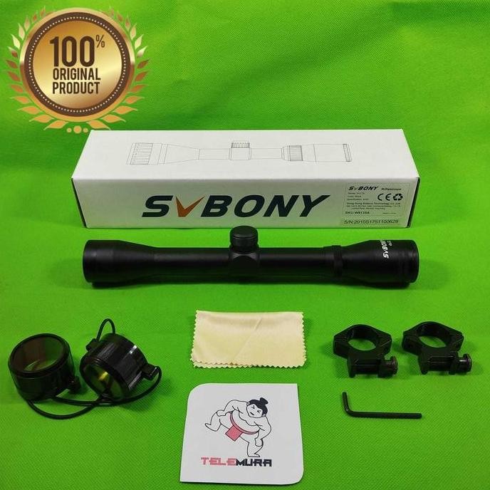 TELESKOP SV BONY 4X32 ORIGINAL DAN TERPERCAYA