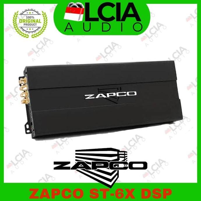 ZAPCO ST-6X DSP (ADSP AMPLI class AB WITH PROCESSOR)