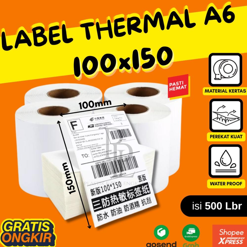 

Diskon Label Stiker Thermal A6 100Mm X150Mm X 500Pcs Roll Dan Lipat | Kertas Thermal 100Mm X 150Mm X 500Pcs Sale