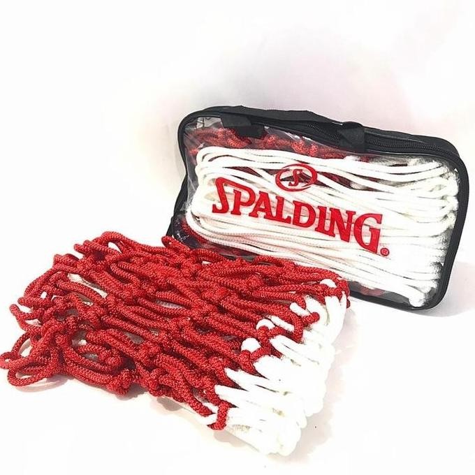 Jaring Ring Basket - Basketball Net Nba Free Tas - 12 Loop Isi 2Pcs
