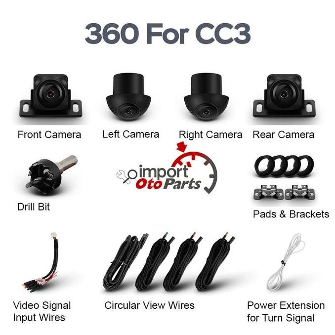Teyes CC3 360 2K Camera System Upgrade