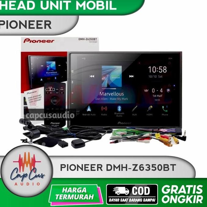 HEAD UNIT PIONEER DMH-Z6350BT TAPE DOUBLE DIN DMH Z6350BT / Z 6350 BT