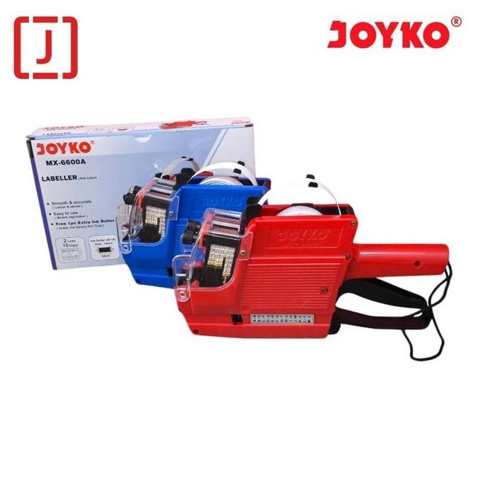 

Premium Price Labeller MX-6600 / Alat Label harga 2 Baris Angka + Alphabet