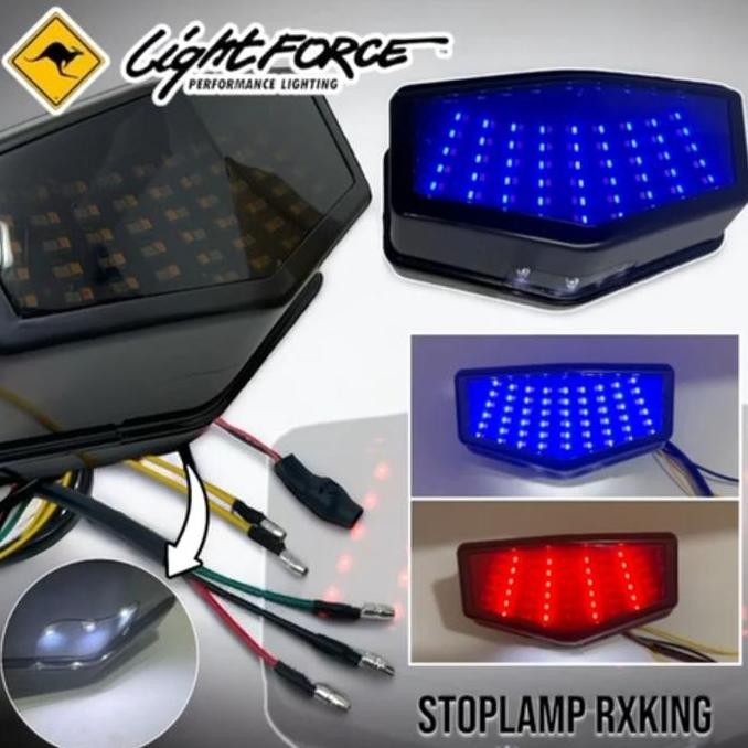Lampu Stop Rem Belakang Led Rx-King Stop Lamp Rxk Variasi Stop Lamp Rx-King Plus Sein Running Baru