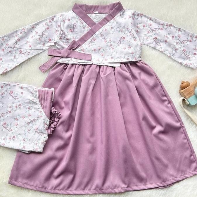 Gamis Hanbok Anak Perempuan Vivian Kimono Gamis