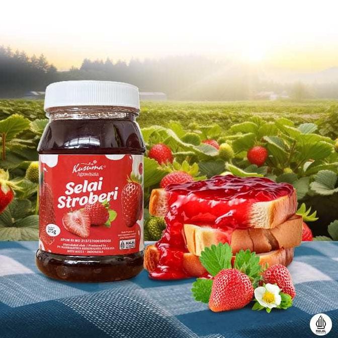 

Kusuma Agrowisata Selai Strawberry & Selai Nanas 275gr - Paket 2 Pcs
