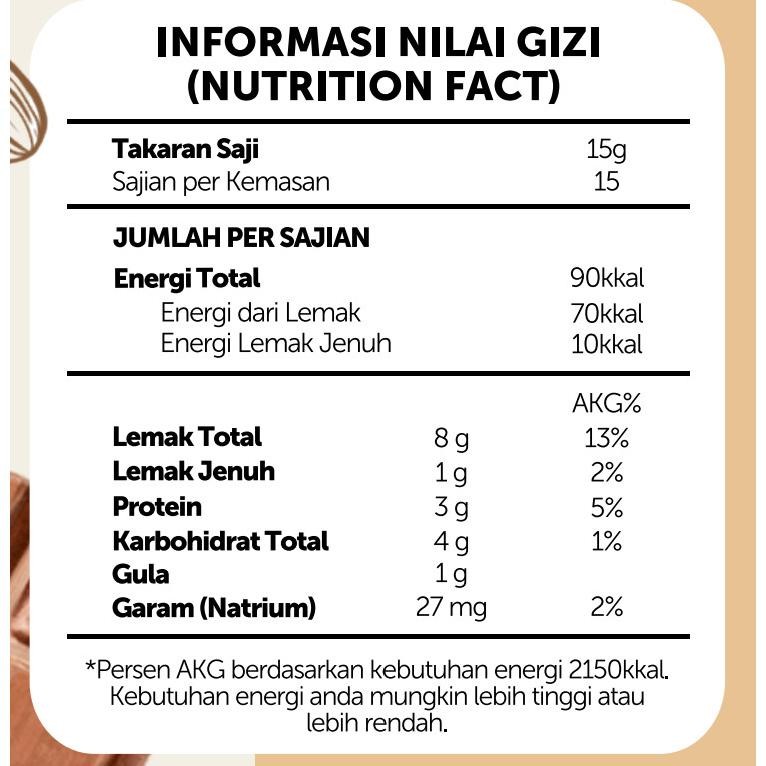 

Nourish Dark Chocolate Almond Butter - 225 gr