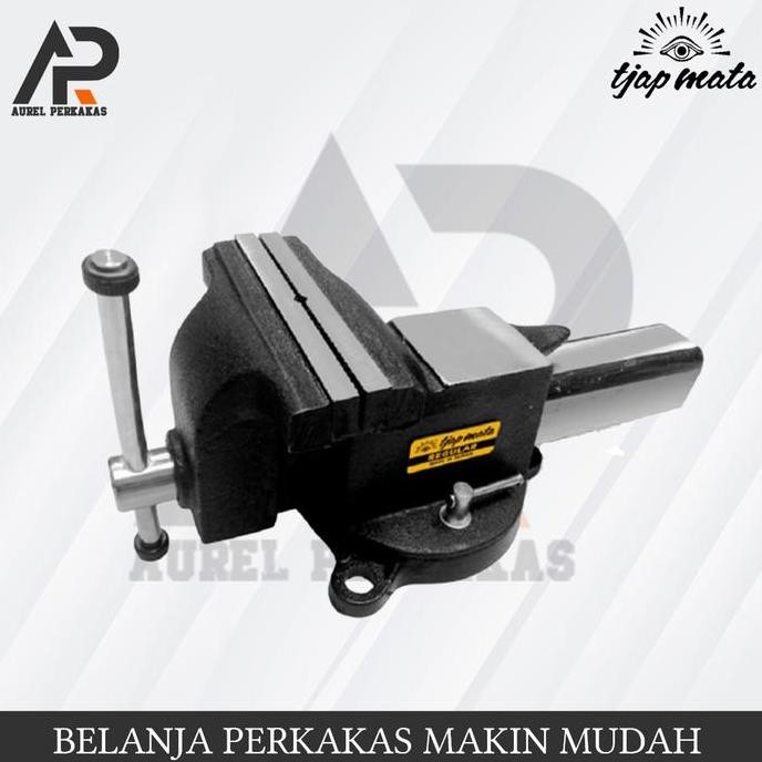 Ragum Catok Besi 4" Eye Brand Tjap Mata Germany Co