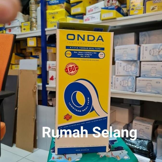 Bst Ready Seal Tape Onda 1/2" 1 Box Isi 60 Pc / Seal Tape / Onda /Seal Tape Onda Best Seller