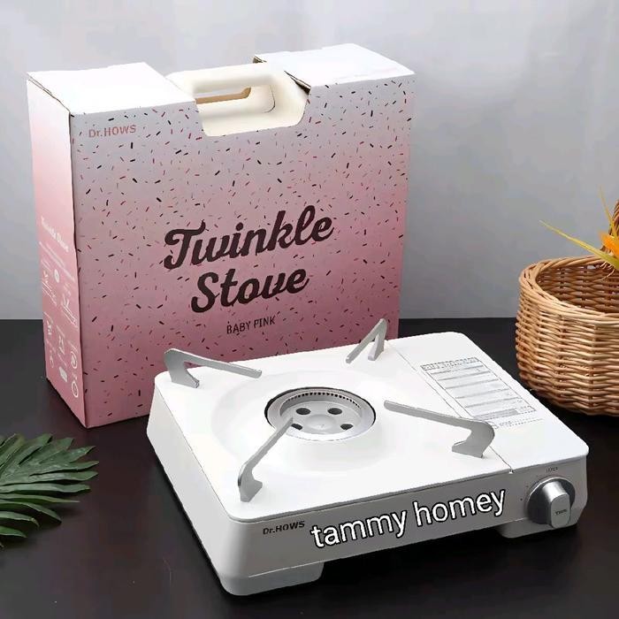 (Terbaru) Tamey - Kompor Gas Portable Dr. Hows / Twinkle Portable Stove Dr. Hows / Kompor Ala Korea 